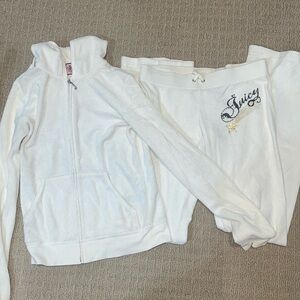 Juicy couture Tracksuit Terry White 2000s